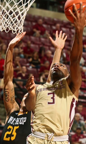 No. 9 Florida State holds off Winthrop 87-76